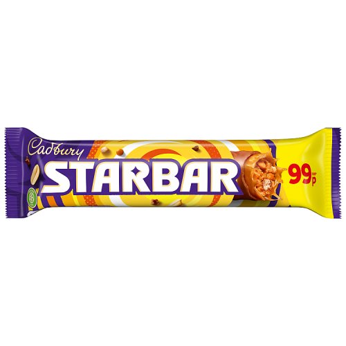 CADBURY STAR BAR PM £0.99 32 X 49G