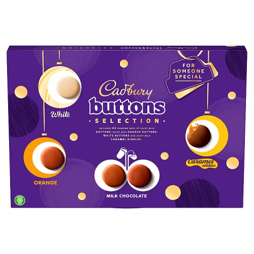 CADBURY BUTTONS CHOCOLATE SELECTION BOX 7 X 340G