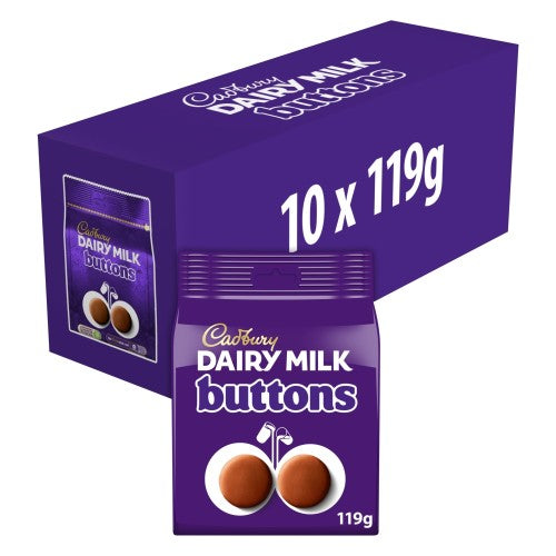 CADBURY GIANT BUTTONS 10 X 119G
