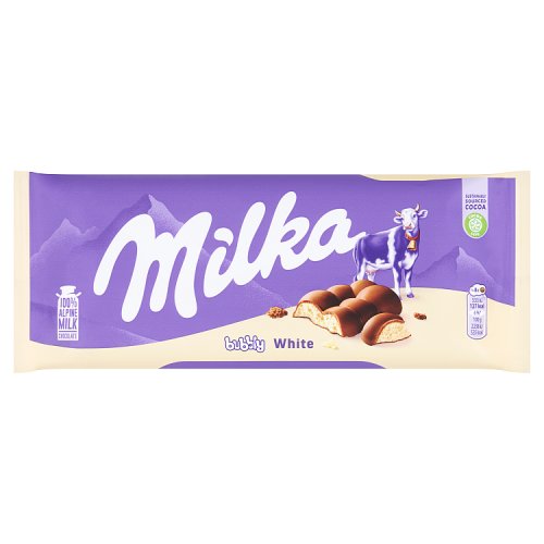 MILKA BUBBLY MILK & WHITE 15 X 95G