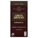 GREEN & BLACKS ORGANIC DARK CHOCOLATE 70% FT 15 X 90G