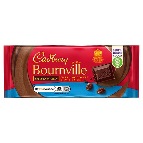CADBURY BOURNVILLE OLD JAMACIA 18 X 100G