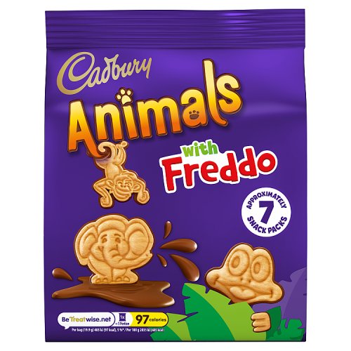 CADBURY MINI ANIMAL 5PK 8 X 139.3G