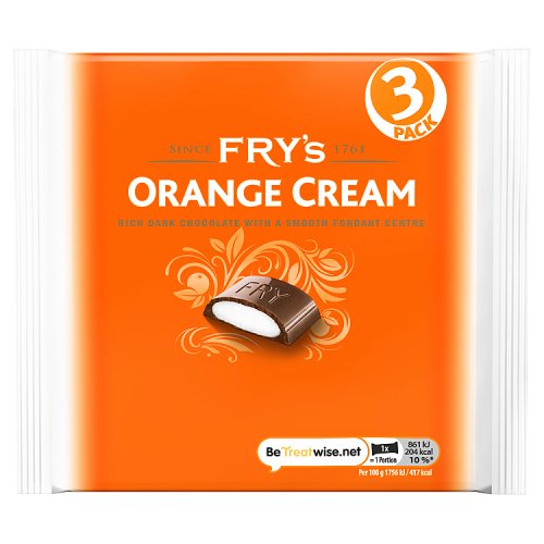 FRYS ORANGE CREAM 3 PACK 16 X 147G
