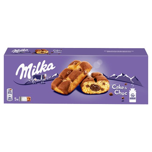 MILKA CHOC CHIP CAKE BARS 14 X 175G