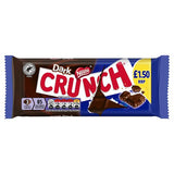 NESTLE CRUNCH BAR DARK PM £1.50 20 X 100G