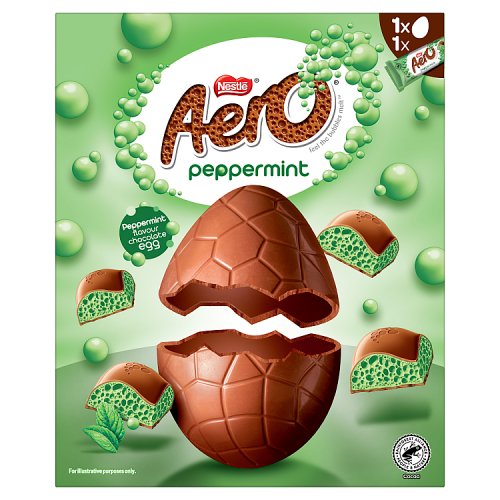 AERO PEPPERMINT LARGE EGG 4 X 186G