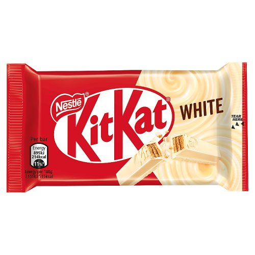 KIT KAT 4 FINGER WHITE 24 X 41.5G