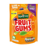 ROWNTREES FRUIT GUMS POUCH PM £1.35 10 X 120G