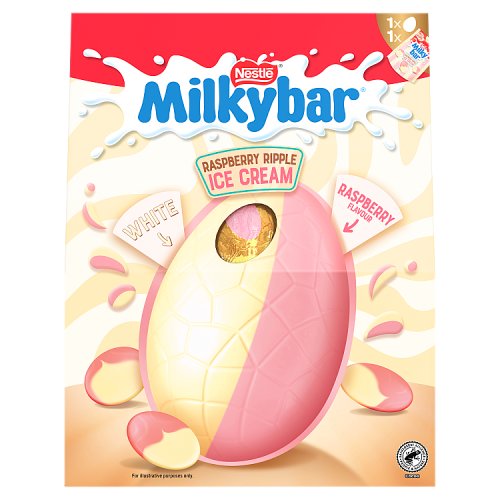 MILKYBAR RASPBERRY RIPPLE GIANT EGG 4 X 236G
