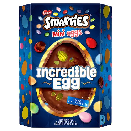 SMARTIES MINI EGGS GIANT INCLUSION EGG 4 X 380G