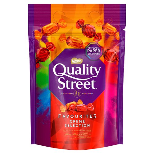 QUALITY STREET MIXED CREME POUCH 8 X 281G
