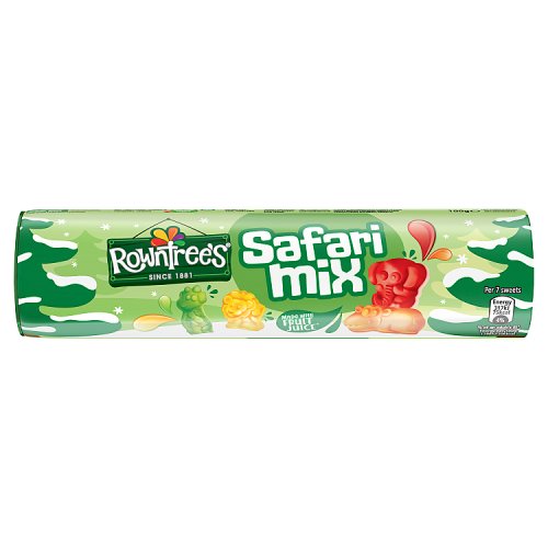 ROWNTREES SAFARI MIX GIANT TUBE 15 X 100G