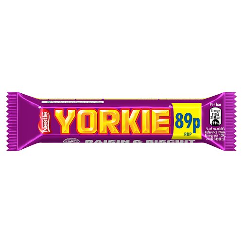 YORKIE RAISIN & BISCUIT PM £0.89 24 X 44G