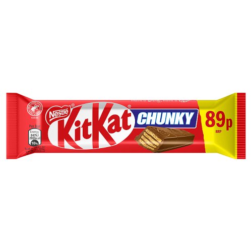 KIT KAT CHUNKY MILK PM £0.89 24 X 40G