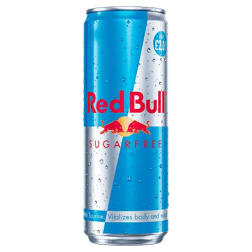 Red Bull Sugarfree PM £2.00