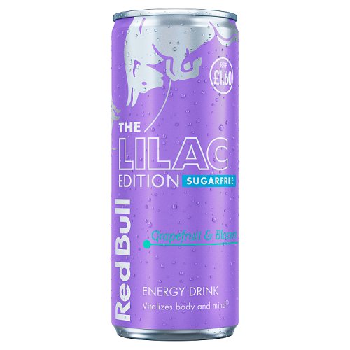 Red Bull Lilac Edition Grapefruit & Blossom Sf PM £1.60