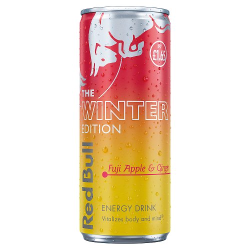 Red Bull Winter Edition Fuji Apple & Ginger PM £1.65