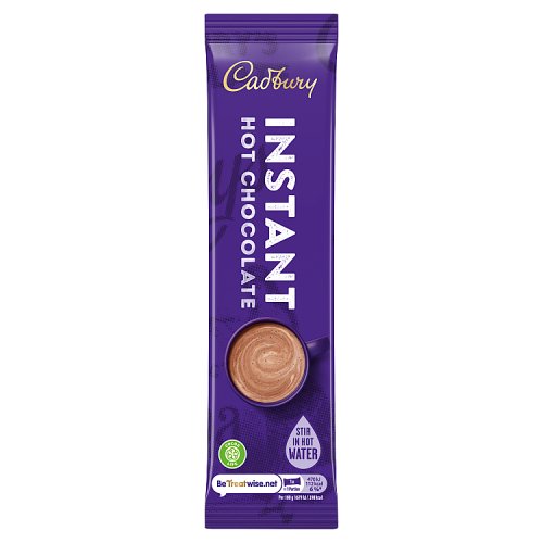 CADBURY INSTANT HOT CHOCOLATE STICK PACK 50 X 28G