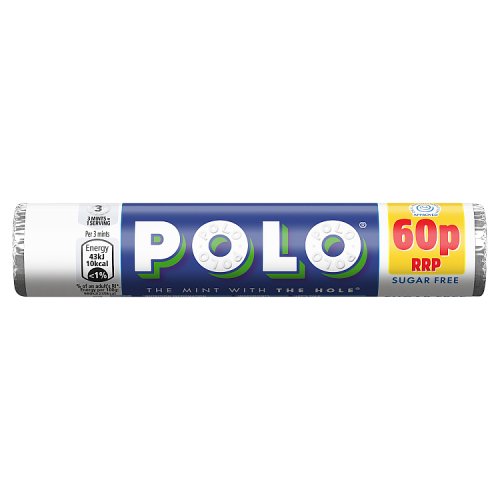 POLO SUGAR FREE TUBE PM 60P	 32 X 33.4G