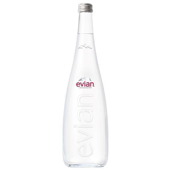 EVIAN GLASS 12X750ML
