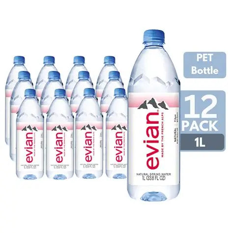 EVIAN PET 12X1LR