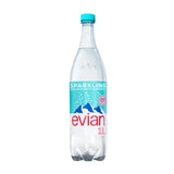 EVIAN SPARKLING PET 12X1L