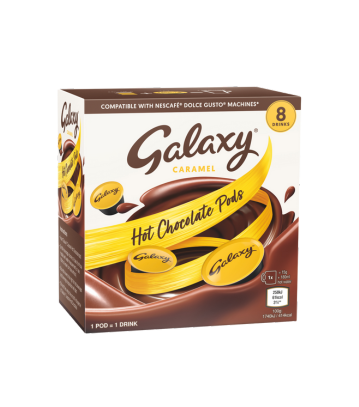 PCARA15GNS GALAXY CARAMEL PODS (8X15G) 5X120G