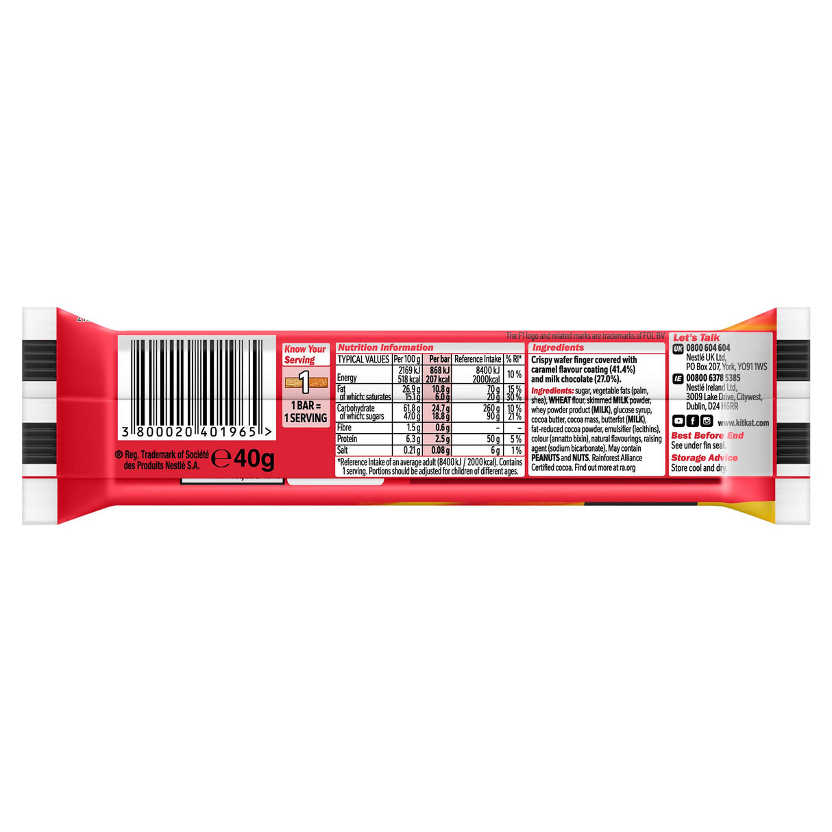 Kit Kat Chunky Farbled F1 - 40g x 24