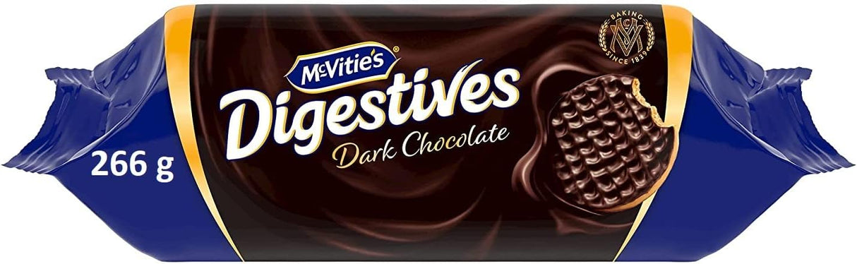 00819-02 MCVITIES DIGESTIVE THINS BITTER CHOCO COATED BISCUITS 72X150G (12X6)