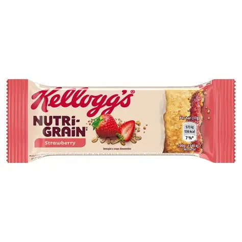 Kellogg's Nutri-Grain Strawberry Snack Bars 37g