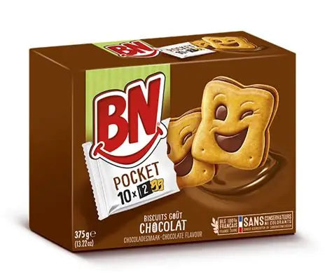 308671F BN 10X2 CHOCOLAT (FORMAT POCKET) 10X356G