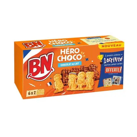 308394F BN GG HERO CHOCO 10X180G