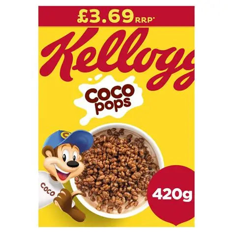 Coco Pops 6 x 420g  £3.69 PMP