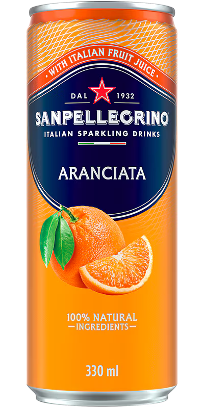 SAN PELLEGRINO ARANCIATA 24X330ML CAN