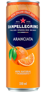SAN PELLEGRINO ARANCIATA 24X330ML CAN