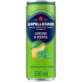 SAN PELLEGRINO LIMONE E MENTA 24X330ML CAN