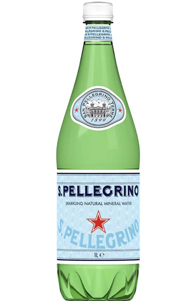 SAN PELLEGRINO SPARKLING WATER PET 6X1LTR
