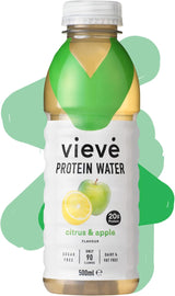 VIEVE PROTEIN WATER - CITRUS & APPLE 6X500ML