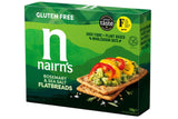 9621-E NAIRNS GF FLATBREADS ROSEMARY & SEA SALT 6X150G