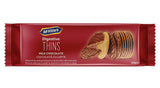 00819-08 MCVITIES DIGESTIVE THINS MILK CHOCO COATED BISCUITS 16X93G