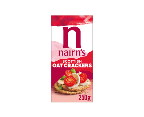 9159-E NAIRNS SCOTTISH ROUGH CRACKERS 8X250G