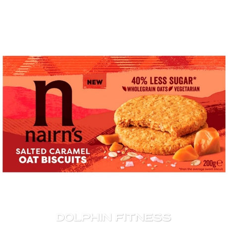 9246-E NAIRNS SALTED CARAMEL OAT BISCUITS 10X200G